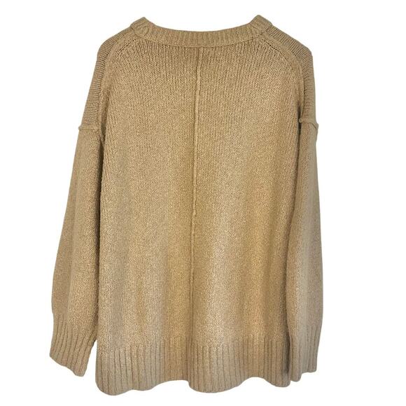 Free People Brookside Tunic Knit Boho Tan
Oversized Slouchy Sweater XS Fits most - Picture 3 of 8